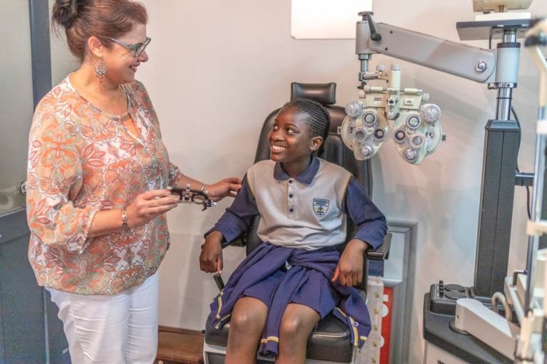 Bright Start learners get health checks