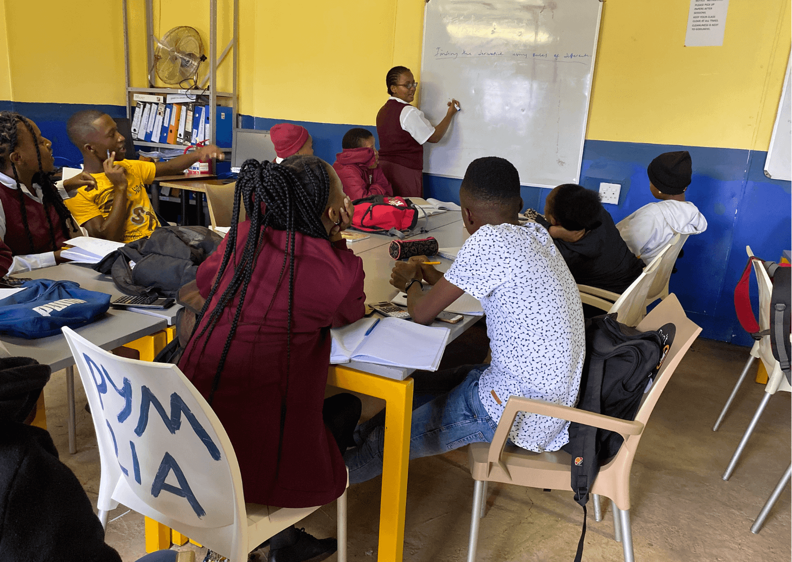 Maths and science classes