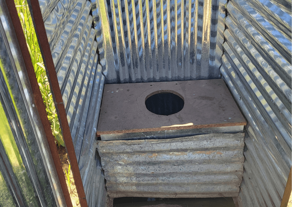 Impande old toilet